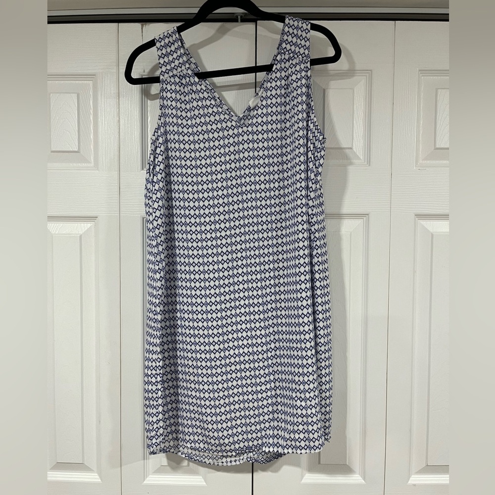 Gap sleeveless shift dress